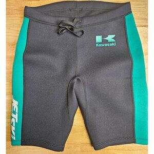 RARE Kawasaki JETSKI Ride Shorts Mens L Neoprene NEW ULTRA